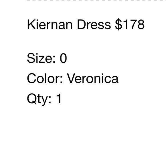 reformation kiernan dress, worn once - Picture 3 of 6